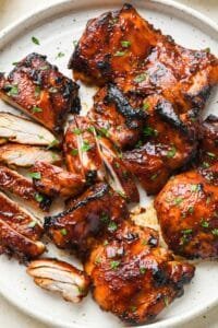 Baked BBQ Chicken Thighs recipe